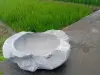 Artikelbild 6 des Artikels “Teakholz Schale 2, 30,5cm Länge | Kunststein “
